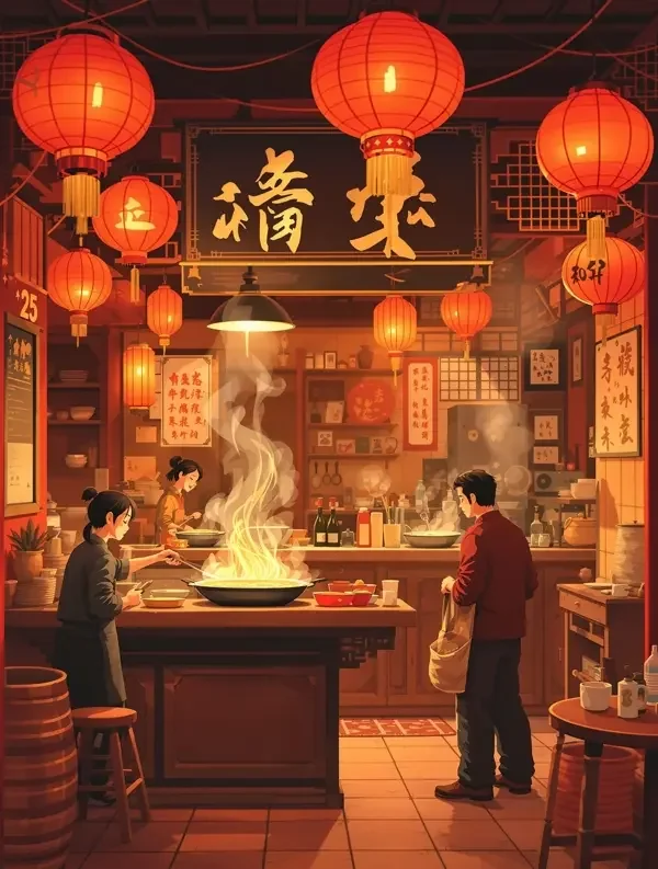巷口面馆 首屏海报